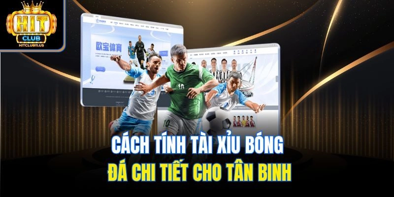 Cách tính tài xỉu bóng đá chi tiết cho tân binh